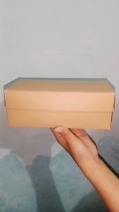 DUS ROTI BAKAR FULL LAMINASI / KUSTOM NAMALOGO DAN WA / BOX KUE 20 X 9 X 8