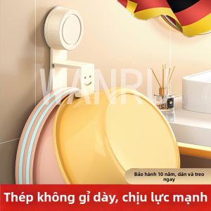 JUANSE | Giá Đựng Chậu Rửa Mặt Gấp Gọn Có Chân Hút