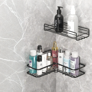 NIFENG | Drill-Free Bathroom Triangle Storage Rack