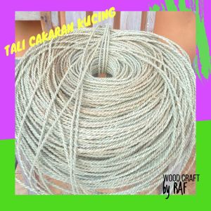 tali cakaran kucing/ tali mendong/ tali alami