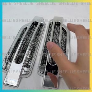 2PCS Air Flow Vent For Car Universal Air Flow Intake Car Decoration Automobile