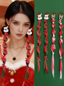 2/4pcs Fashionable Elegant Christmas Hair Accessories for Women Party Role Play Hair Bands Gifts