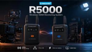 Lemorele 200M Wireless HDMI Transmitter Receiver 1080P Video Transceiver HDMI Wireless Extender For Live Streaming Photography