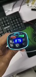 Pemancar FM Bluetooth 5.0 Mobil PD 18W & Pengisi Daya Cepat USB Ganda