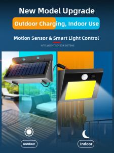 MaiMeng | Outdoor Solar Sensor Light for Yard and Home