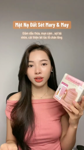 [Mary & May] Mặt Nạ Đất Sét Rose Hyaluronic Và Cica Tea Tree Wash Off Pack 125g