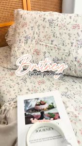 Sprei Katun Original  ukuran 90 100 120x200 140 160x200 180x200 200 Motif Bunga Esra Beverly Star