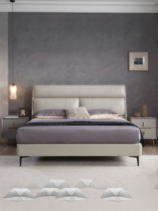 Airland | High-end Genuine Leather Bed 1.8*2m