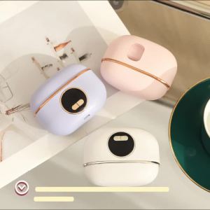 2 IN 1 Electric Nail Clipper Cutter with LED Light Automatic Nail Grinder Polished Trimmer for Mini Manicure Tools Nail Care