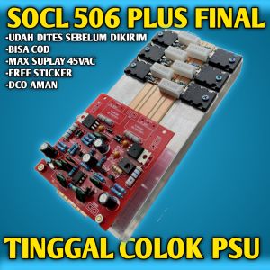SOCL 506 PLUS FINAL TRANSISTOR TOSHIBA 3 SET