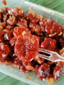 พุทราเชื่อมไร้เมล็ดขนาน200กรัมจ้าขนาดทดลองทานค่ะ