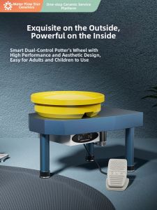 SHUILIUXING | Infinitely Variable Speed LCD Touch Screen Pottery Wheel