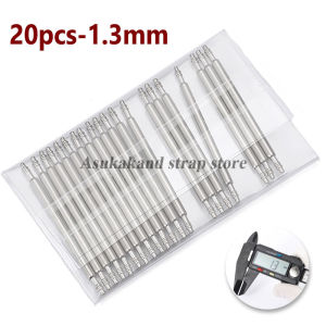 12 14 16 18mm 19 20mm 21mm 22mm 24mm 26mm 20pcs Dia Watch Band Spring Bars Link Pin 1.3mm 1.5mm 1.8mm Stainless Watch Spring Bar