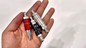 Ngắt Dầu Hel CNC Xe Máy Mẫu Staubli Hàng Loại 1 Nhôm Sử Dụng Cho Dây Dầu Bấm Lắp Mọi Dòng Xe Máy