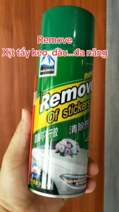 Xịt tẩy keo băng dính tẩy nhựa đường tẩy đa năng không ảnh hưởng bề mặt