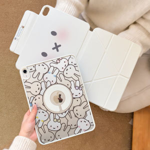 zoyu | Detachable Rotating Lightweight Clear Full-protection Lovely Tablet Case