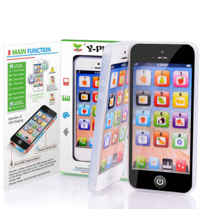 Children Simulation Phone Baby Musical Mobile Vocal Toy English Learning Cellphone with Light Sound Early Educational Toys