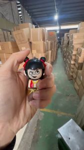 Móc khóa Natra thay đổi 4 khuôn mặt biểu cảm hài hước Natra lật mặt 4 biểu cảm