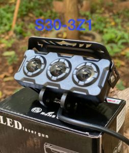 Lampu Tembak Sorot SQL 3MATA - Lampu Tembak Laser Hilow 2Warna - Lampu Tembak SQL 3MATA PUTIH-KUNING - Lampu SQL 3Mata Laser Harga 1biji