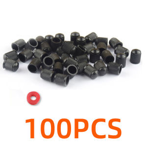 PINMOAP Bicycle Tire Valve Caps Aluminum Alloy Bike Wheel Air Stem Covers Dustproof Valve Nozzle Caps For Mtb Road Cycling