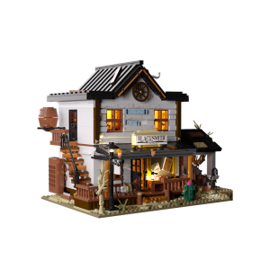 Lumibricks | Western Style Cowboy Shop Building Set