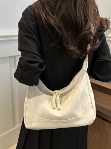 Casual Large Capacity Bag for Women 2024 New Arrival Summer Loose Shoulder Messenger Bag for College Students Work Clothing Class Bag