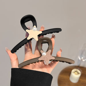 Kẹp Tóc Cỡ Lớn Hình Ngọc Trai Ngôi Sao Kẹp Tóc Đuôi Cá Kẹp Tóc Sau Đầu Phụ Kiện Tóc Mùa Hè Kẹp Tóc Thời Trang Kẹp Tóc MichuGo