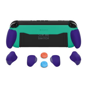 Ergonomic Silicone Grip for Nintendo Switch 2 Non-Slip Replaceable Grips with 3 Sizes Designed for Handheld Gaming Dock Compa