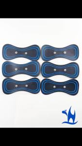Tens Massager Electrode Pads For Neck Massager Gel Patch Accessories Trainer Exerciser Replacement Muscle Stimulator Sticker
