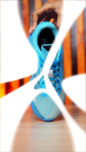 MJC Indonesia Evara - Sepatu Hyperblast Encore Wanita Sepatu Olahraga Senam Sneakers Ringan Anti Licin Aerobik Running Sky Blue