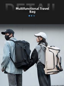 FUSHIXIONG | Water Separation Large Capacity Lightweight Mens Backpack