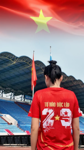 Áo Thể Thao Chạy Bộ GOYA Việt Nam Độc Lập Và Tự Hào Dân Tộc Kỷ Niệm 80 Năm Ngày Quốc Khánh - Siêu nhẹ thoáng khí