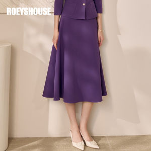 Roey s house | Professional Smart Casual Blazer for Women Purple 3/4 Sleeve