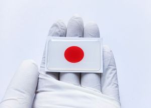 Japan logo sticker motor emblem mobil lentur stiker bendera jepang