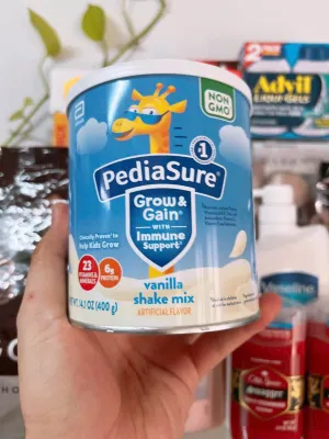 Thùng 6 Hộp Sữa Bột Pediasure Grow Gain Vanilla 400G Của Mỹ - Date 03/2027