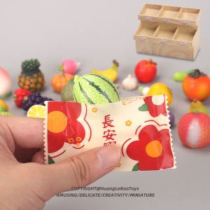 Miniature Simulation Fruit Vegetable Toys for Children Role Play Kitchen Accessories Plastic Models Realistic Food Playsets