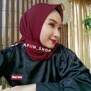 HIJAB SEGI EMPAT BELLA SQUARE LASERCUT ADEM