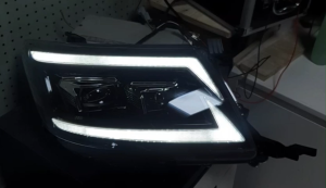 Toyota Hilux Vigo 2012 to 2015 GR Black Head Light Head Lamp Assembly