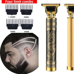 WB ปัตตาเลี่ยนไร้สาย ที่โกนหวดไฟฟ้า เครื่องตัดผม Trimmer for Men บัตตาเลี่ยน ชาย โกนหนวด ตัดผม ใช้แกะลายได้ กันขอบได้ ศีรษะล้าน - ราคา ราคาถูก