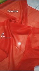 Kain Organza/Kain kaca Organza/Kain Organsa Polos