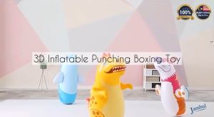 INTEX Inflatable Animals Tumbler Children Toy Boxing Bag Bob Bouncer Mainan Budak Beg Tinju 44669