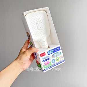 Large Area Silicone Nozzle Handheld Shower Head Three Modes Anti-Clogging Easy Cleaning Bathroom Accessories for Bath Shower