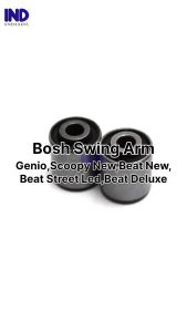 Karet Bosh Swing Arm Genio & Scoopy New & Beat New & Beat Street LED & Beat Deluxe Bos Bush Sasis Belakang Fork Rubber Engine Mesin Hanger Mounting
