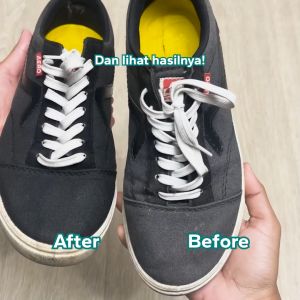 Loxus Instant Recolor Mampu Mengembalikan Warna Sepatu Pudar Seperti Baru Lagi