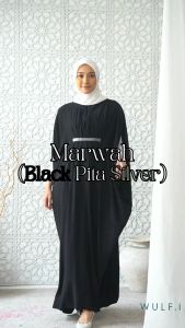 Wulfi Kaftan Marwah Hitam