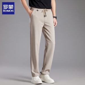 ROMON | Breathable Light Large-size Mens Leisure Pants