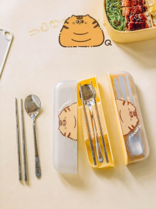 SHUEHO | Bộ Dụng Cụ Ăn Trưa Di Động Cho Học Sinh