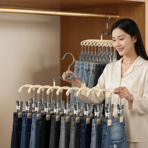 Joybos | Anti-wind Clips Pant and Sock Hanger for Wardrobe and Balcony