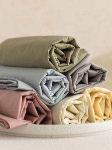 Thickened Washed Cotton Pillowcase Pure Color Plain Weave Single Piece Male Home Use 48*74cm Polyester Bedding Accessories