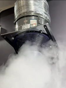 พัดลมดูดควันน้ำมัน สแตนเลส ในครัว บาร์บีคิว พัดลมดูดอากาศ พัดลมดูดอากาศความเร็วสูง 6/8/10/12/นิ้ว ส่งสินค้างจากรุงเทพ